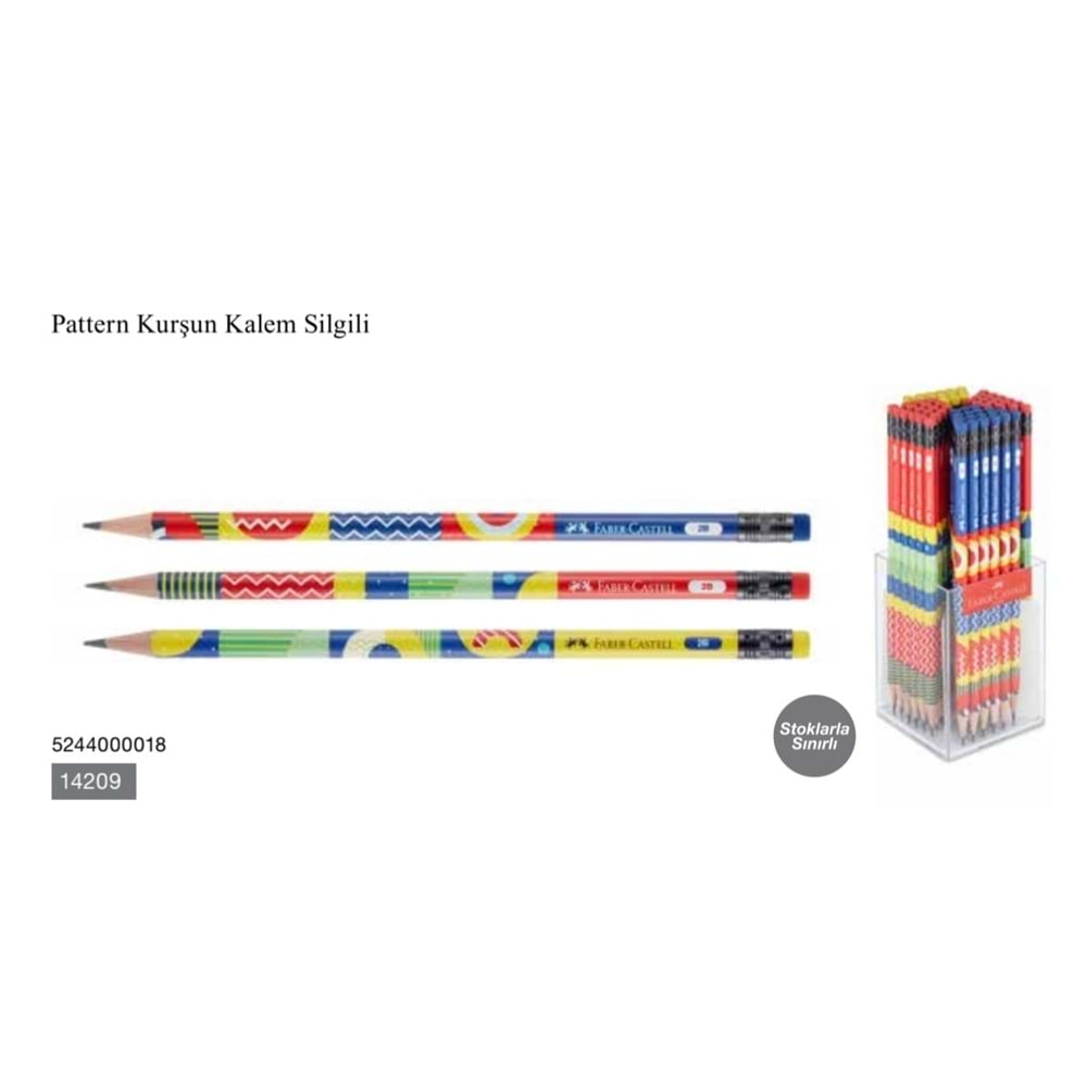 FC PATTERN KK 2B SİLGİLİ 72'Lİ (FSC)