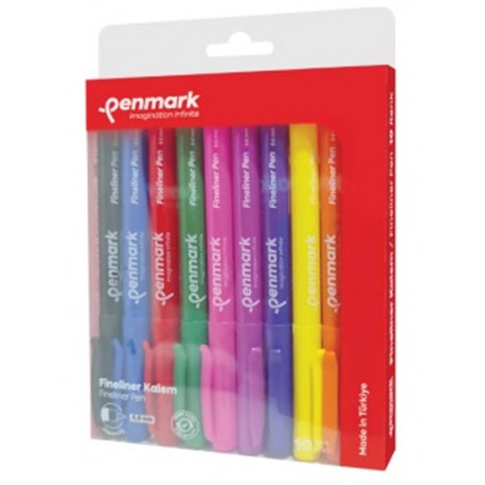 FİNELİNER KALEM 0,6 MM JAPON UÇ 10 LU SET