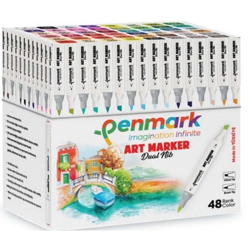MARKER'S ART BRUSH KALEM 48 Lİ SET