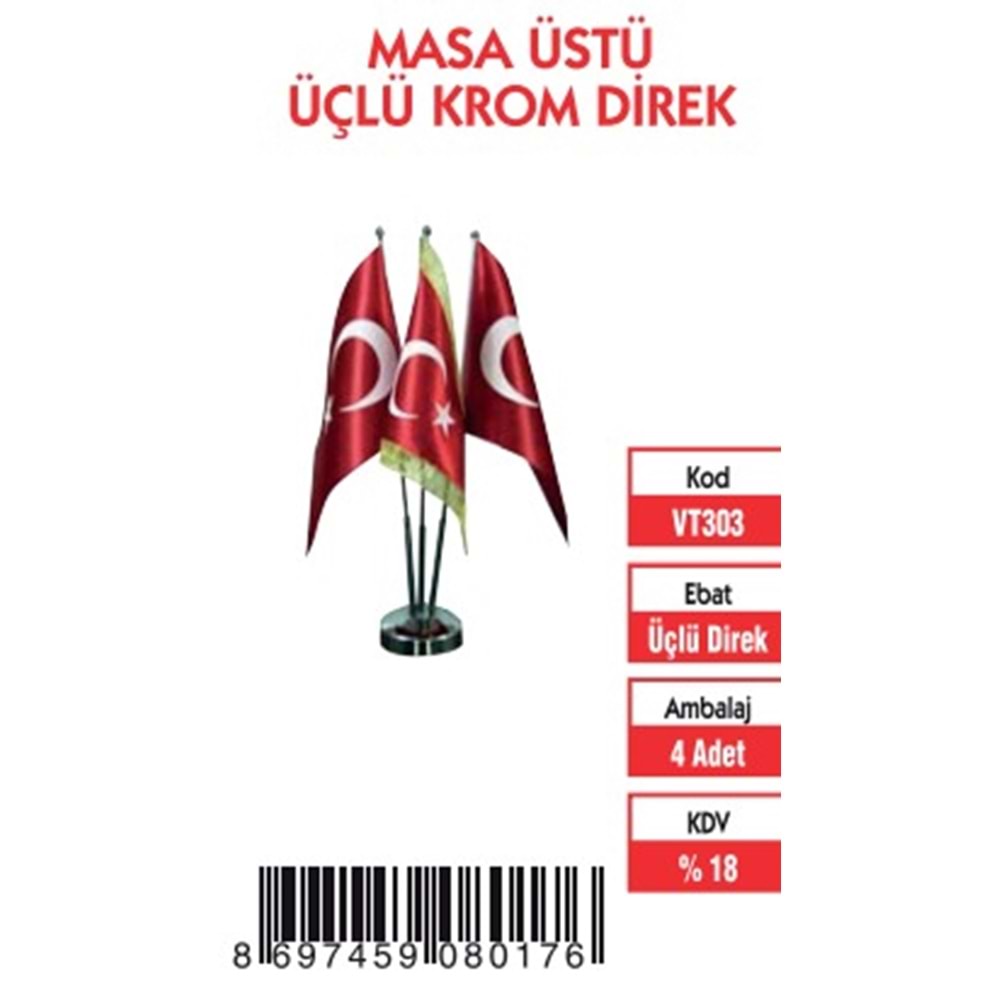 ÜÇLÜ KROM DİREK