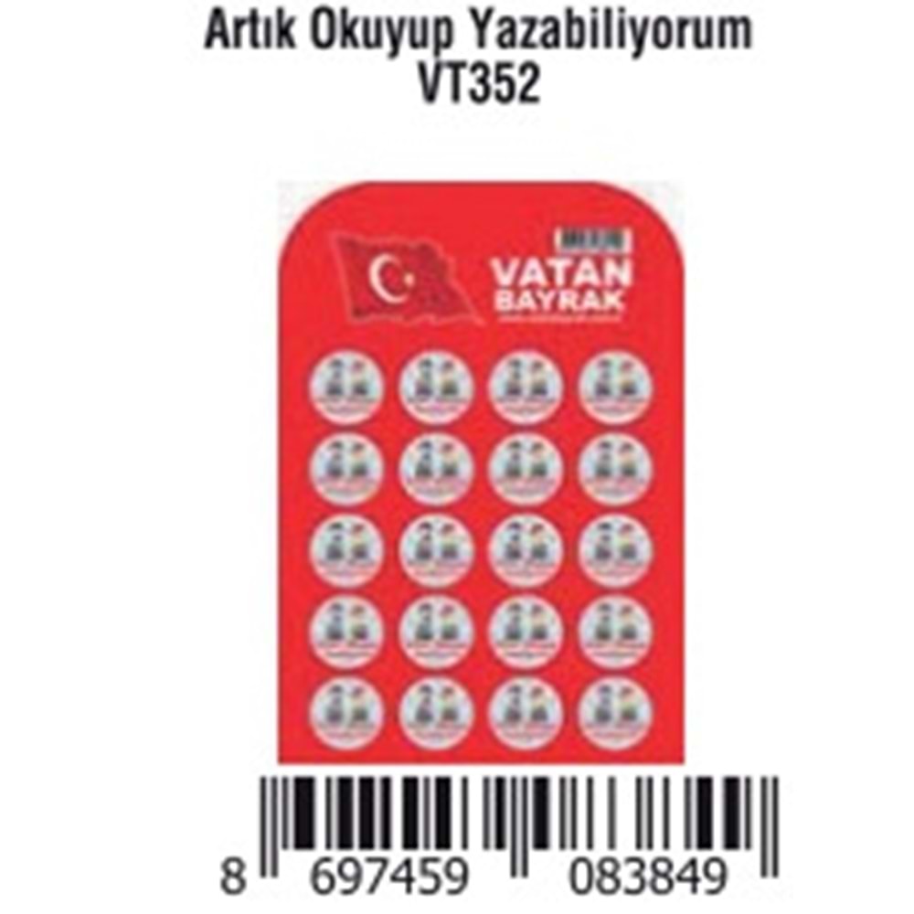 ÇANTA ROZETİ ARTIK OKUYUP YAZABİLİYORUM