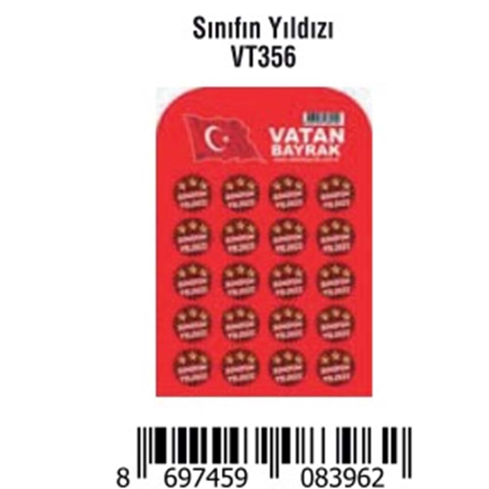 ÇANTA ROZETİ SINIFIN YILDIZI