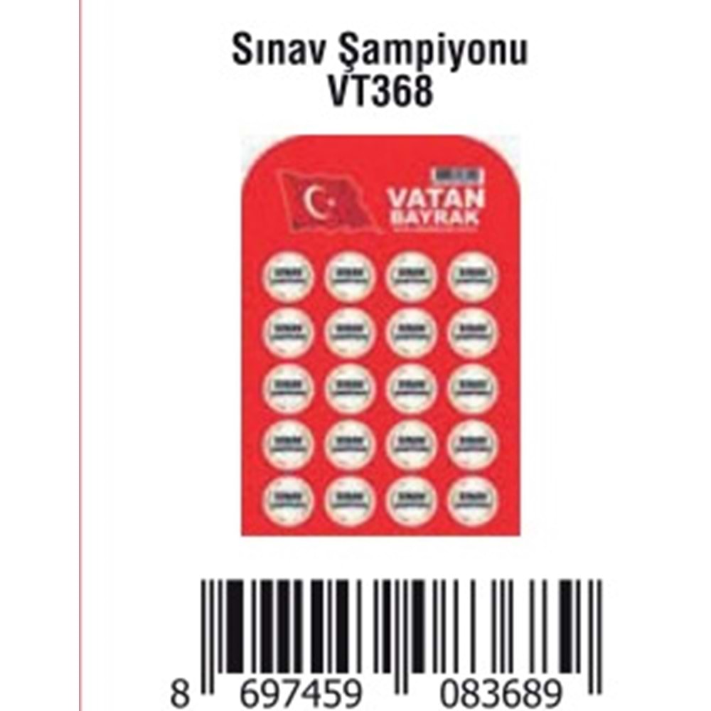 ÇANTA ROZETİ SINAV ŞAMPİYONU