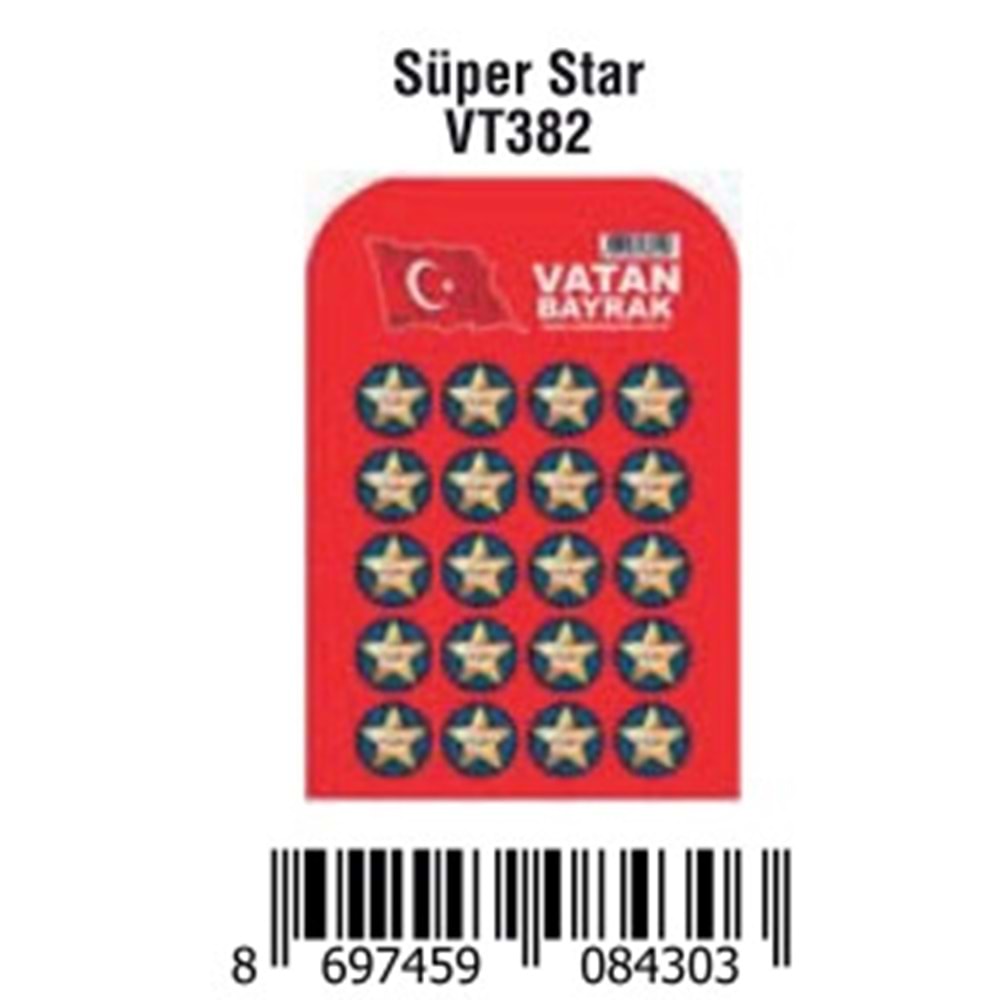 ÇANTA ROZETİ SÜPER STAR