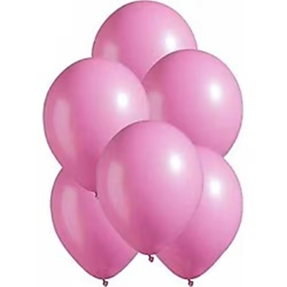 TEKRENK BALON PEMBE 100 LÜ