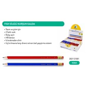 ADEL FİSH PENCİL, KURŞUN K., SİLG.(FSC)