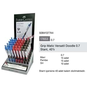 FC GRİPMATİC DOODLE VERS, 0.7 STA 40'LI