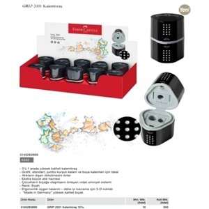 FC GRIP 2001 R. KALEMTRAŞ SET 10LU SİYAH