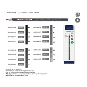 FC GOLDFABER DERECELİ KK 6B 12'Lİ (FSC)