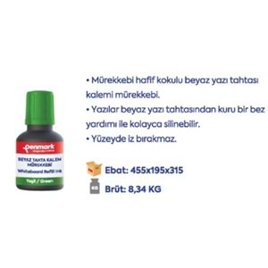 TAHTA KALEMİ MÜREKKEBİ 30 ML YEŞİL