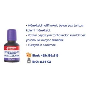 TAHTA KALEMİ MÜREKKEBİ 30 ML LİLA