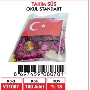 TAKIM SÜS OKUL STANDART