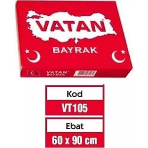 60x90 cm TÜRK BAYRAĞI