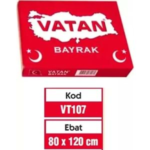 80x120 cm TÜRK BAYRAĞI