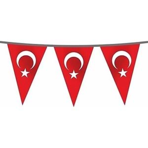 ÜÇGEN DİZİLİ KAĞIT BAYRAKLI