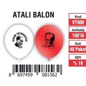 ATALI BALON (100'LÜ)