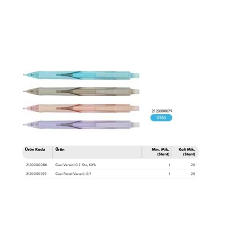 ADEL COOL PASTEL VERS, 0.7 STA, 60'LI