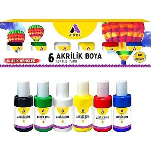 ADEL AKRİLİK BOYA 60X6 KLASİK R.