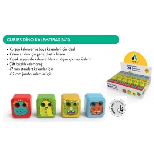 ADEL CUBİES DİNAZORLAR KALEMTIRAŞ, 24'LÜ