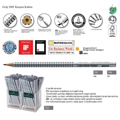 FC GRIP 2001 KURŞUN K. 144LÜ