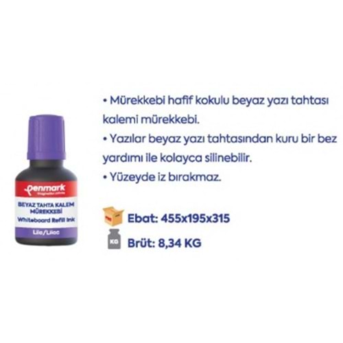 TAHTA KALEMİ MÜREKKEBİ 30 ML LİLA