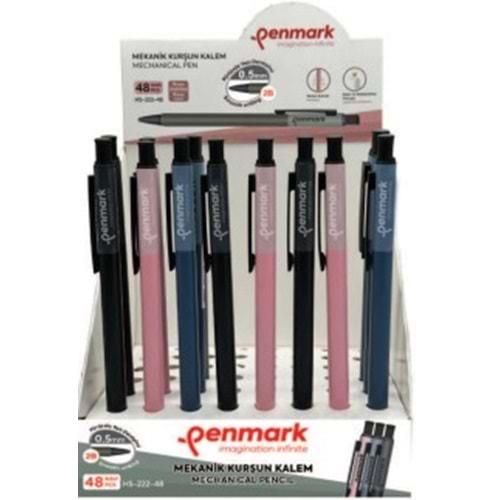 VERSATİL KALEM 4 RENK METAL GÖVDELİ 48 Lİ STAND 0.5 UÇ