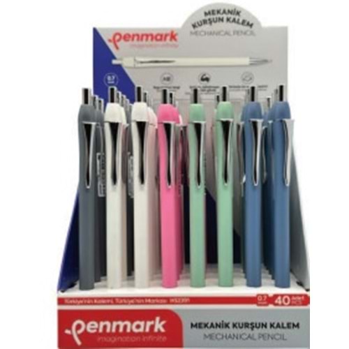 VERSATİL KALEM 5 RENK GÖVDE 40 LI STAND 0.7 UÇ