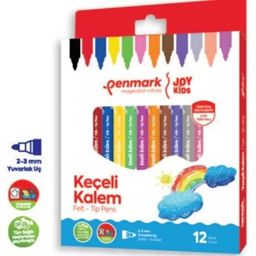 SÜPER YIKANABİLİR KEÇELİ KALEM 12 Lİ SET