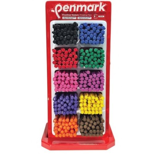 FİNELİNER KALEM 0,6 MM JAPON UÇ 300 LÜ STAND