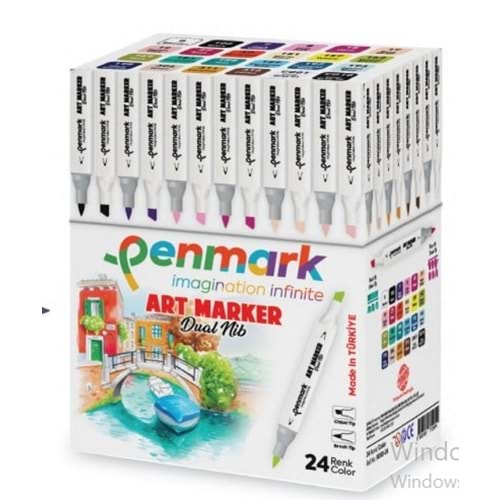 MARKER'S ART BRUSH KALEM 24 LÜ SET
