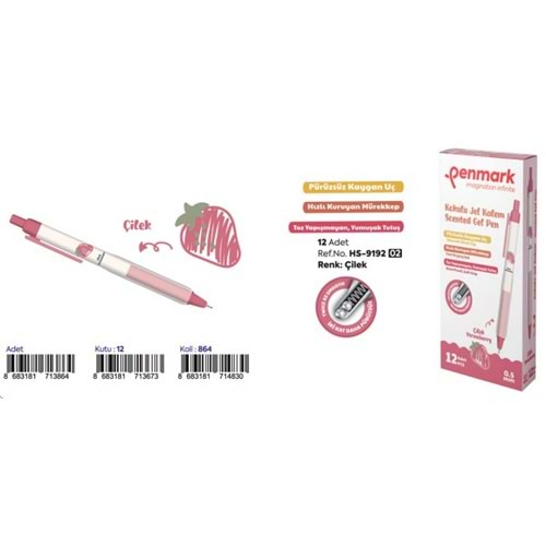 ROLLER JEL KALEM 0.5 MM ÇİLEK