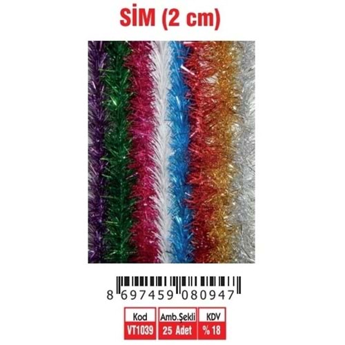 SİM KIRLENT LÜX 2 MT