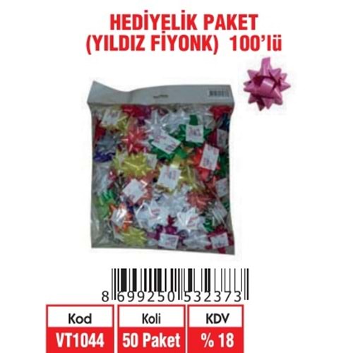 HEDİYELİK PAKET YILDIZ 100 LÜ