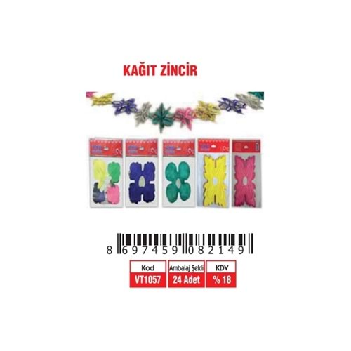 KAĞIT ZİNCİR SÜS