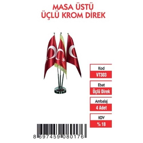 ÜÇLÜ KROM DİREK