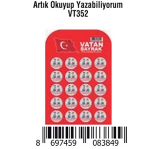 ÇANTA ROZETİ ARTIK OKUYUP YAZABİLİYORUM