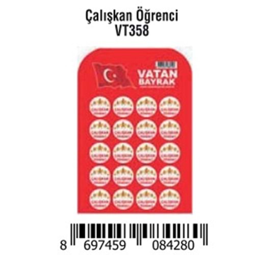 ÇANTA ROZETİ ÇALIŞKAN ÖĞRENCİ