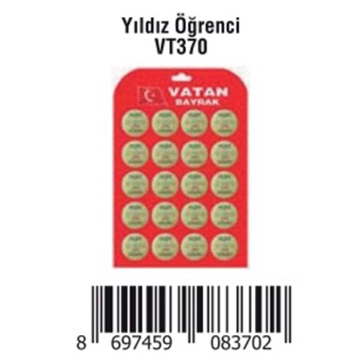 ÇANTA ROZETİ YILDIZ ÖĞRENCİ