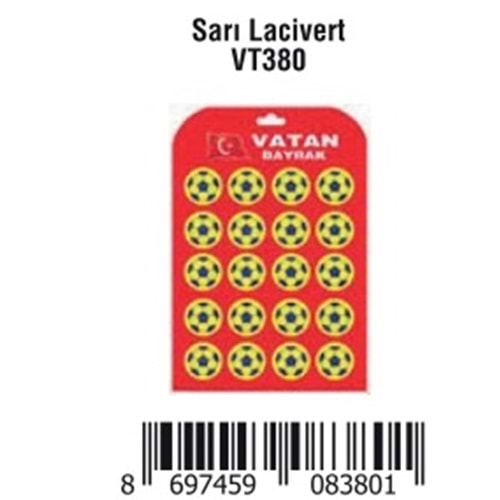 ÇANTA ROZETİ SARI LACİVERT