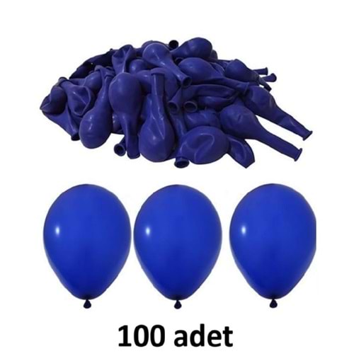 TEKRENK BALON KOYU MAVİ 100 LÜ