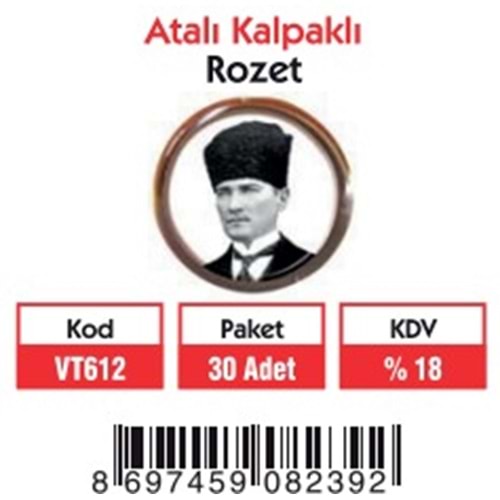 ATALI KALPAKLI ROZET