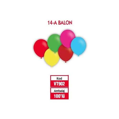 14-A BALON (100'LÜ)