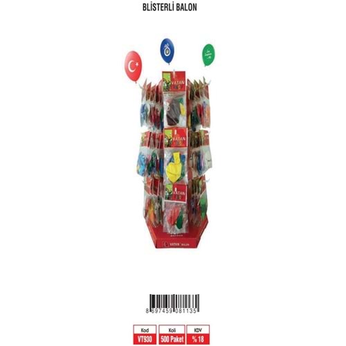 BLİSTERLİ BALON