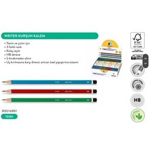 ADEL WRİTER MERCANLI KURŞUN K.(FSC)