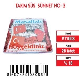TAKIM SÜS SÜNNET NO:3