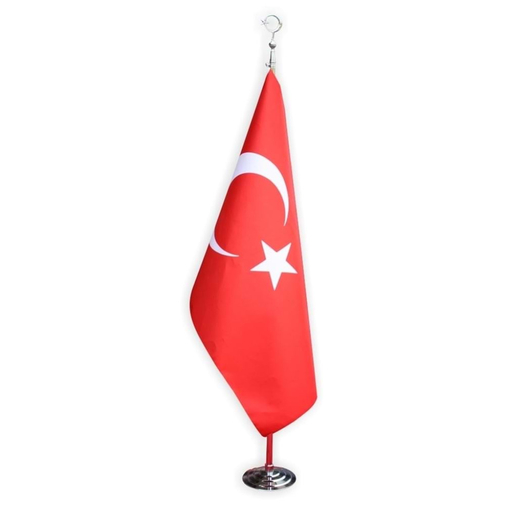 100x150 TÜRK MAKAM BAYRAĞI SİMSİZ TELALI