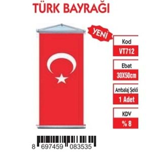 TÜRK BAYRAĞI 30X50